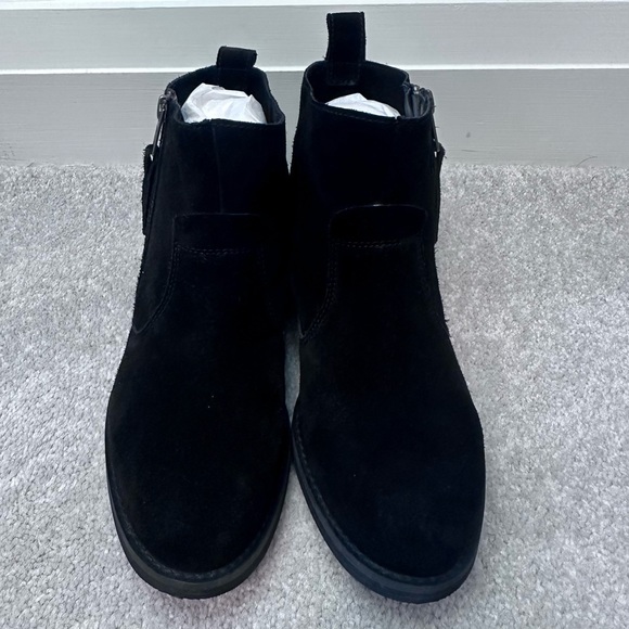 HARLEY-Davidson® Women's Melita Black Suede Leather Ankle Boots - Size:7.5 - Picture 8 of 8